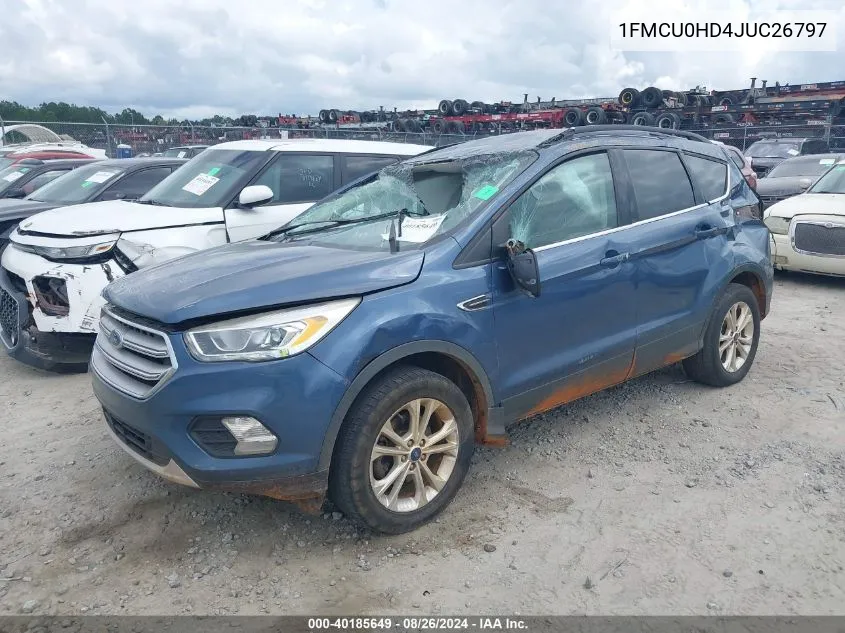 1FMCU0HD4JUC26797 2018 Ford Escape Sel