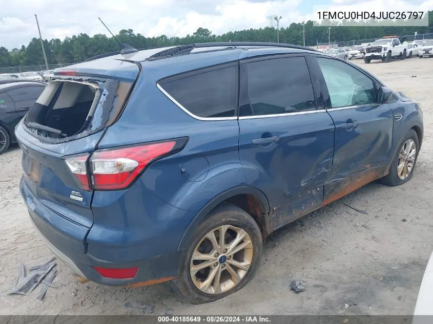 1FMCU0HD4JUC26797 2018 Ford Escape Sel