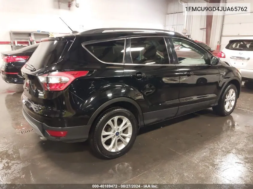 1FMCU9GD4JUA65762 2018 Ford Escape Se