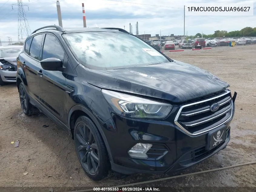 1FMCU0GD5JUA96627 2018 Ford Escape Se