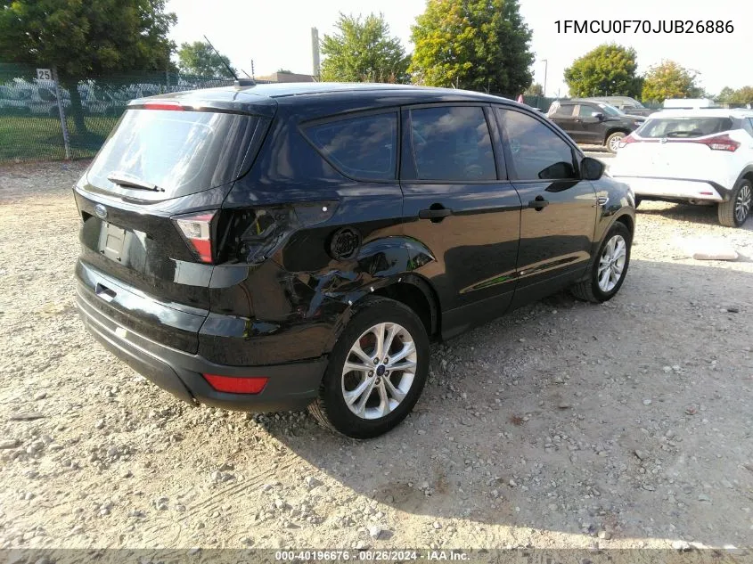 1FMCU0F70JUB26886 2018 Ford Escape S