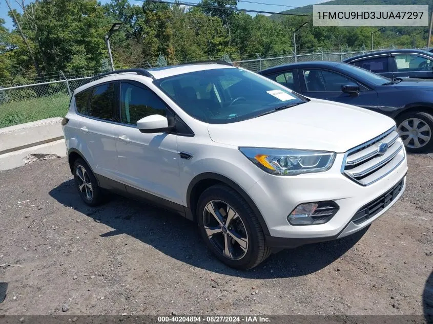 2018 Ford Escape Sel VIN: 1FMCU9HD3JUA47297 Lot: 40204894