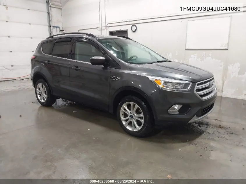 2018 Ford Escape Se VIN: 1FMCU9GD4JUC41080 Lot: 40208568