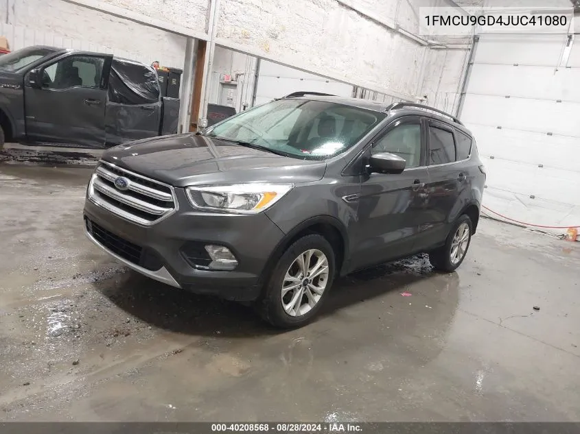 2018 Ford Escape Se VIN: 1FMCU9GD4JUC41080 Lot: 40208568