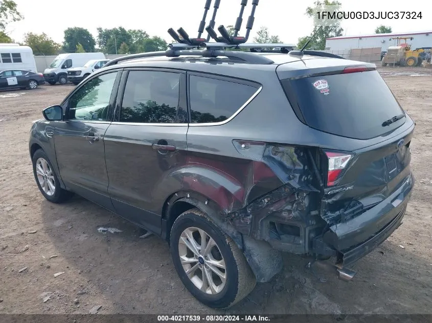 1FMCU0GD3JUC37324 2018 Ford Escape Se