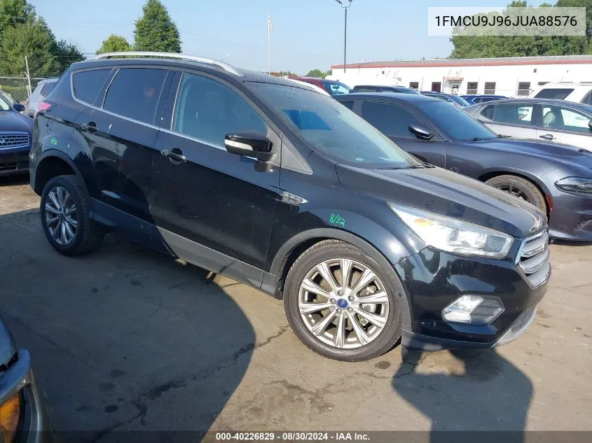 2018 Ford Escape Titanium VIN: 1FMCU9J96JUA88576 Lot: 40226829