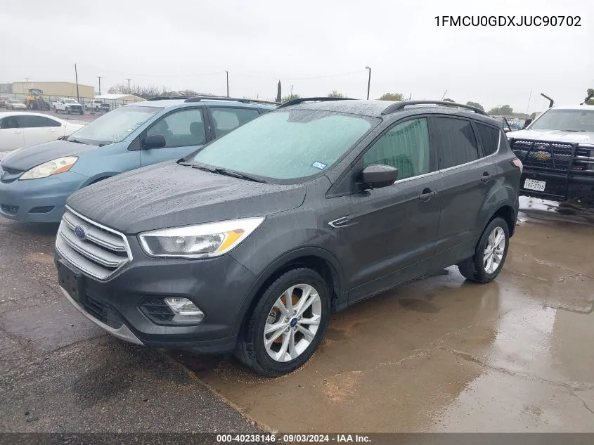 1FMCU0GDXJUC90702 2018 Ford Escape Se