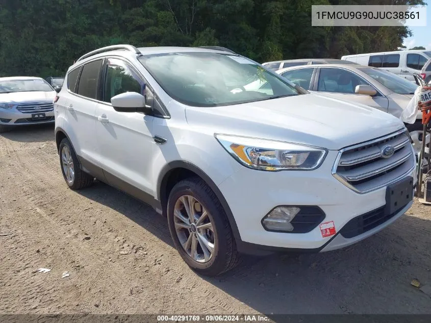 2018 Ford Escape Se VIN: 1FMCU9G90JUC38561 Lot: 40291769