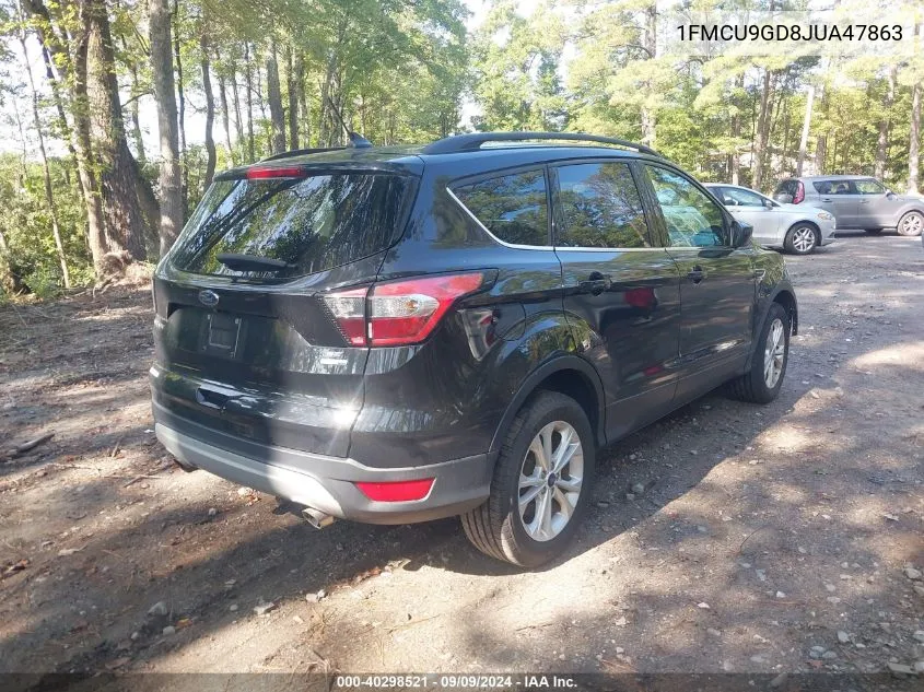 1FMCU9GD8JUA47863 2018 Ford Escape Se