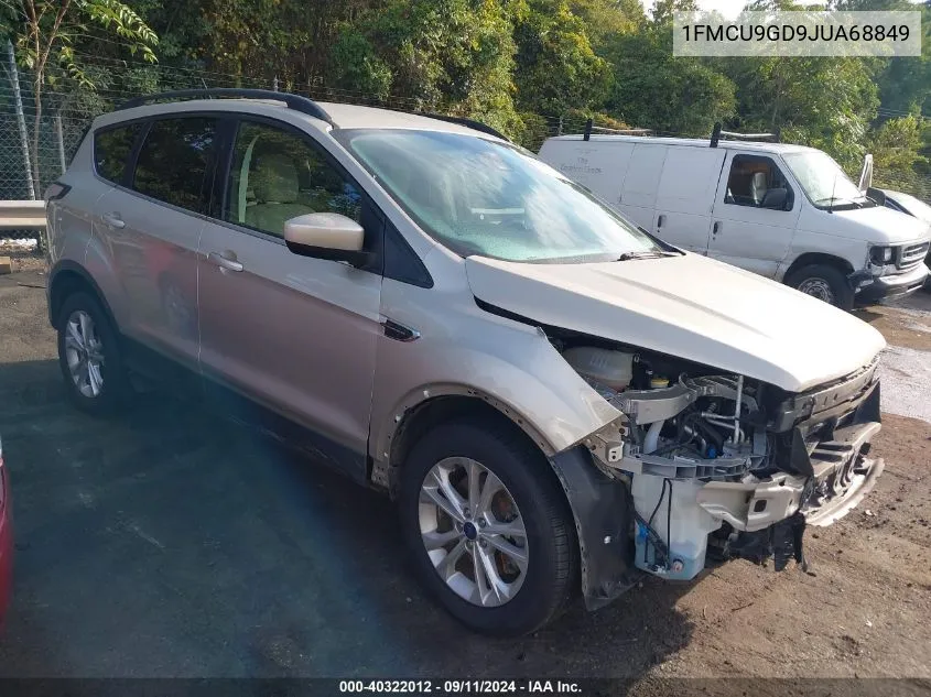 1FMCU9GD9JUA68849 2018 Ford Escape Se