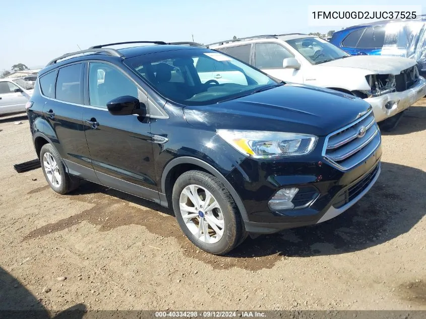 2018 Ford Escape Se VIN: 1FMCU0GD2JUC37525 Lot: 40334298