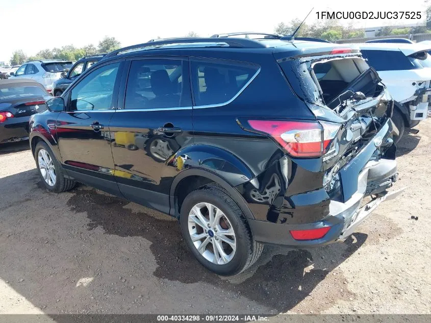 1FMCU0GD2JUC37525 2018 Ford Escape Se