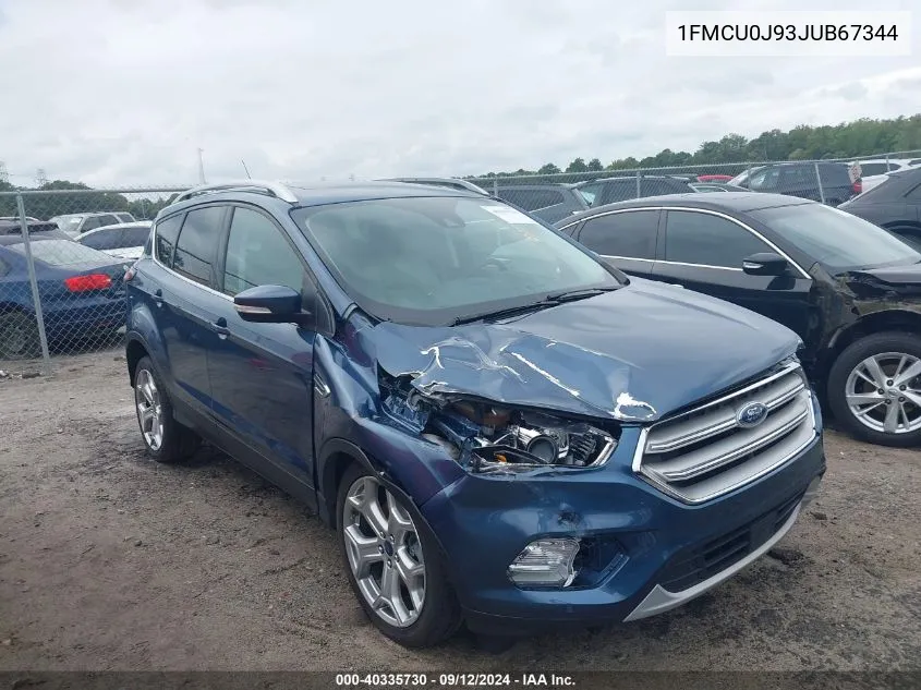 1FMCU0J93JUB67344 2018 Ford Escape Titanium