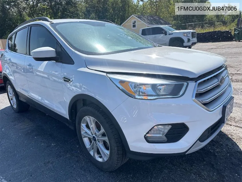 2018 Ford Escape Se VIN: 1FMCU0GDXJUB47006 Lot: 40358211