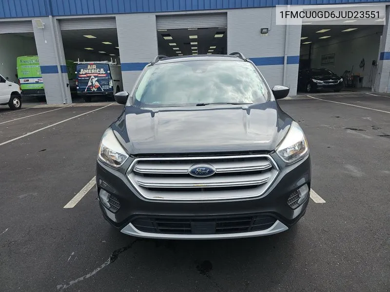 2018 Ford Escape Se VIN: 1FMCU0GD6JUD23551 Lot: 40363470