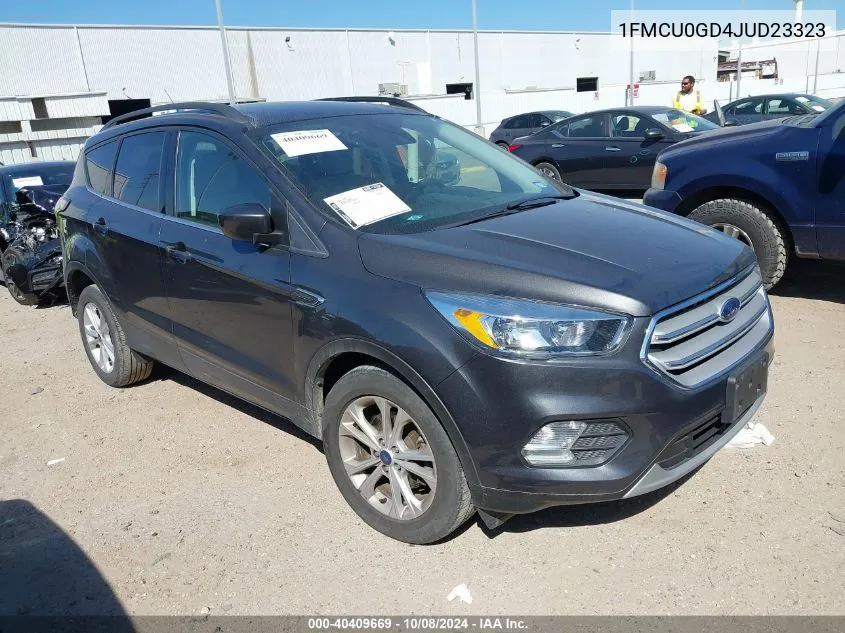 1FMCU0GD4JUD23323 2018 Ford Escape Se