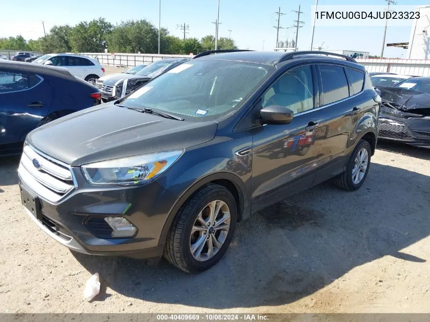 1FMCU0GD4JUD23323 2018 Ford Escape Se