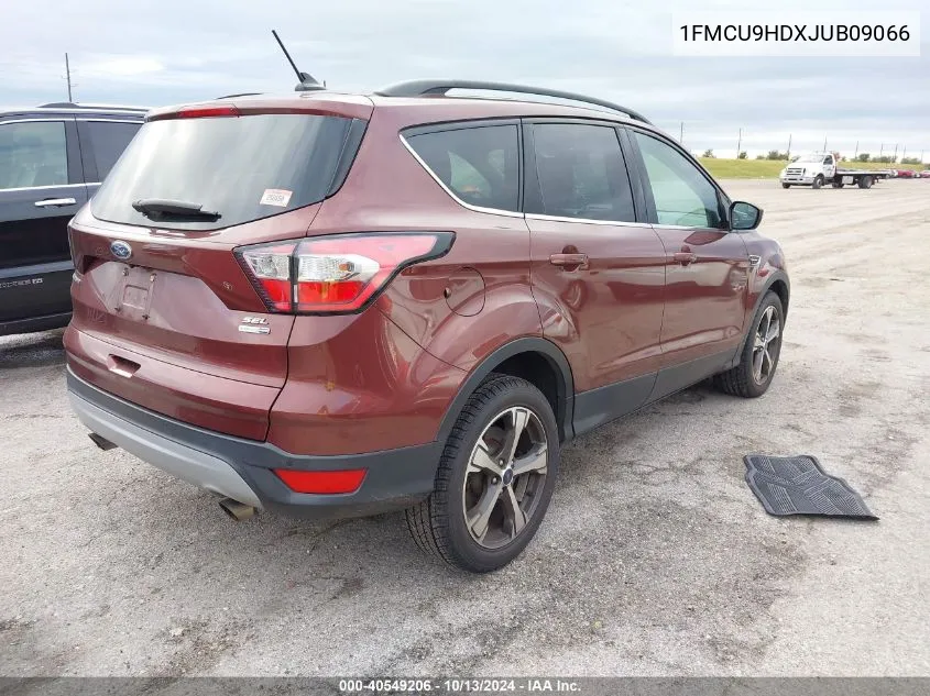 2018 Ford Escape Sel VIN: 1FMCU9HDXJUB09066 Lot: 40549206