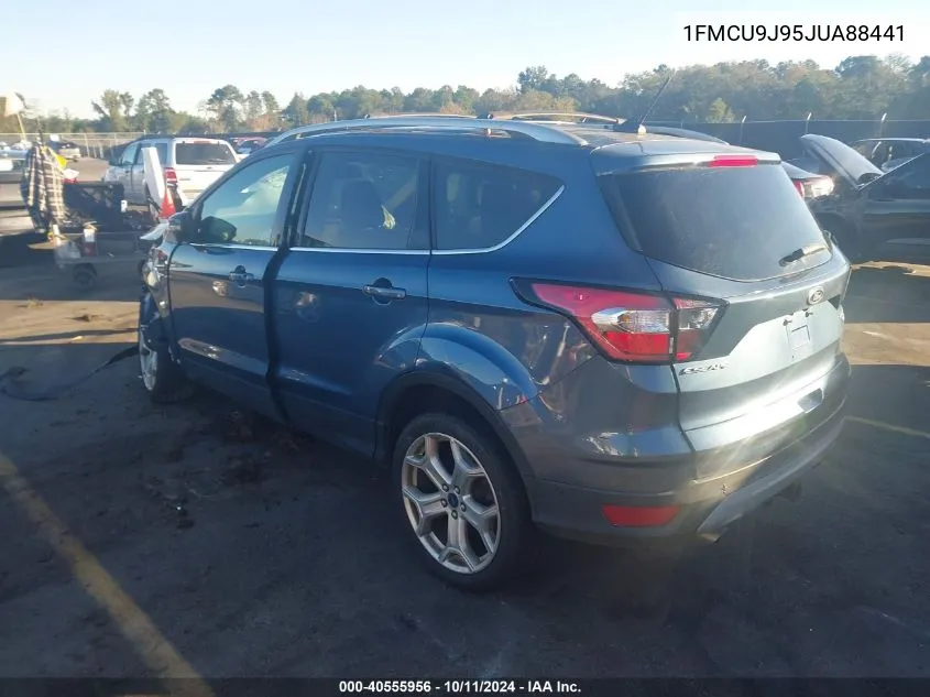 2018 Ford Escape Titanium VIN: 1FMCU9J95JUA88441 Lot: 40555956