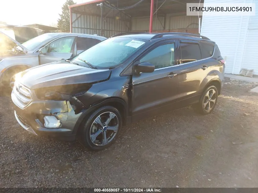 1FMCU9HD8JUC54901 2018 Ford Escape Sel