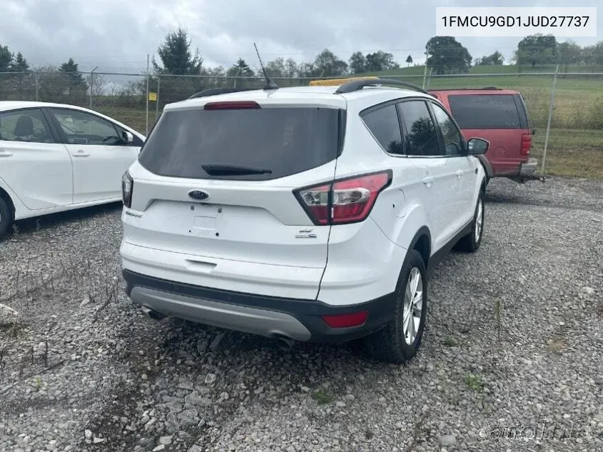 2018 Ford Escape Se VIN: 1FMCU9GD1JUD27737 Lot: 40566286