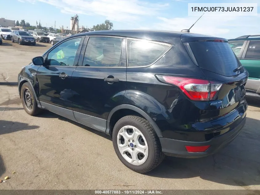 1FMCU0F73JUA31237 2018 Ford Escape S