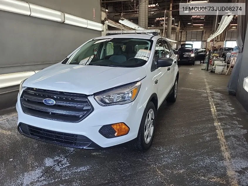 2018 Ford Escape S VIN: 1FMCU0F73JUD08274 Lot: 40578359