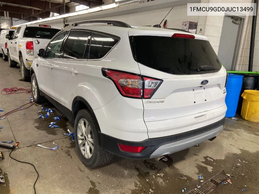 2018 Ford Escape Se VIN: 1FMCU9GD0JUC13499 Lot: 40589216