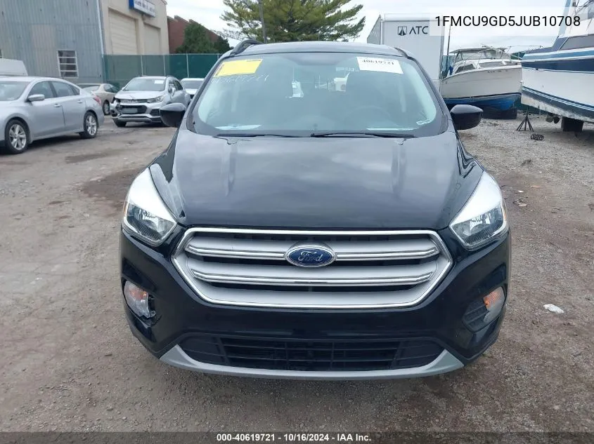 2018 Ford Escape Se VIN: 1FMCU9GD5JUB10708 Lot: 40619721