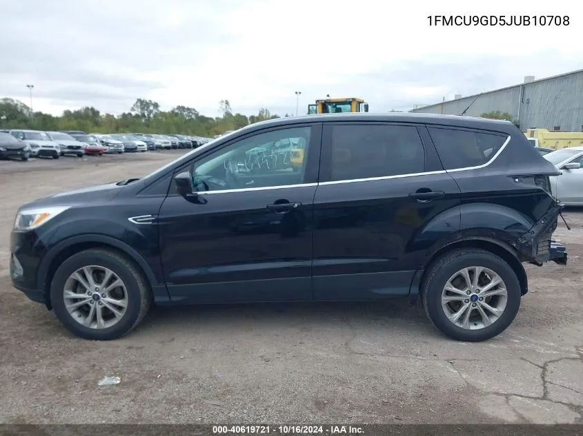 2018 Ford Escape Se VIN: 1FMCU9GD5JUB10708 Lot: 40619721