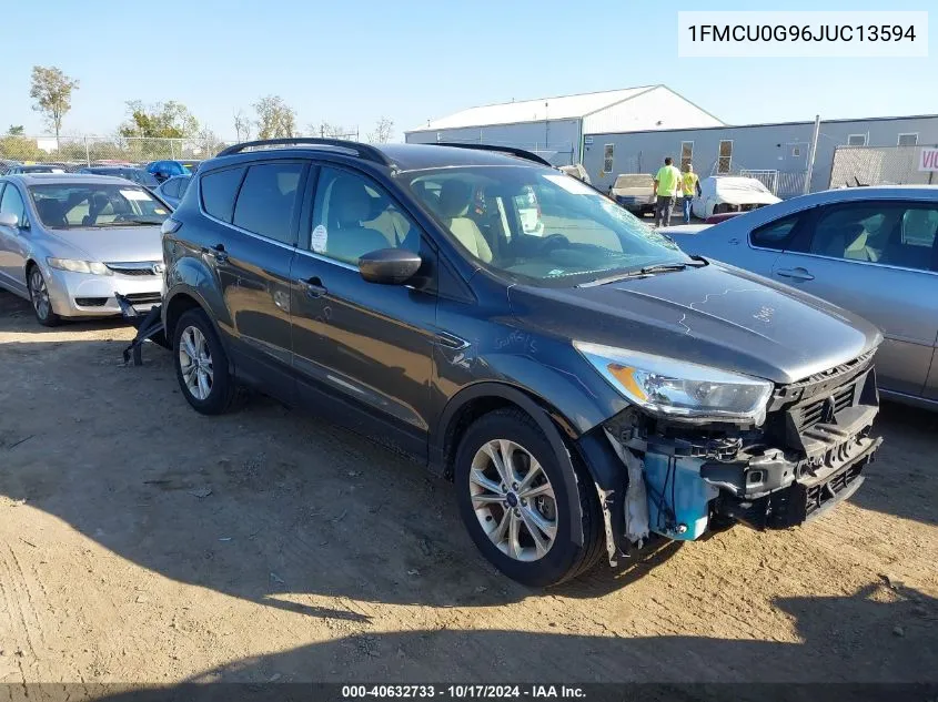 2018 Ford Escape Se VIN: 1FMCU0G96JUC13594 Lot: 40632733