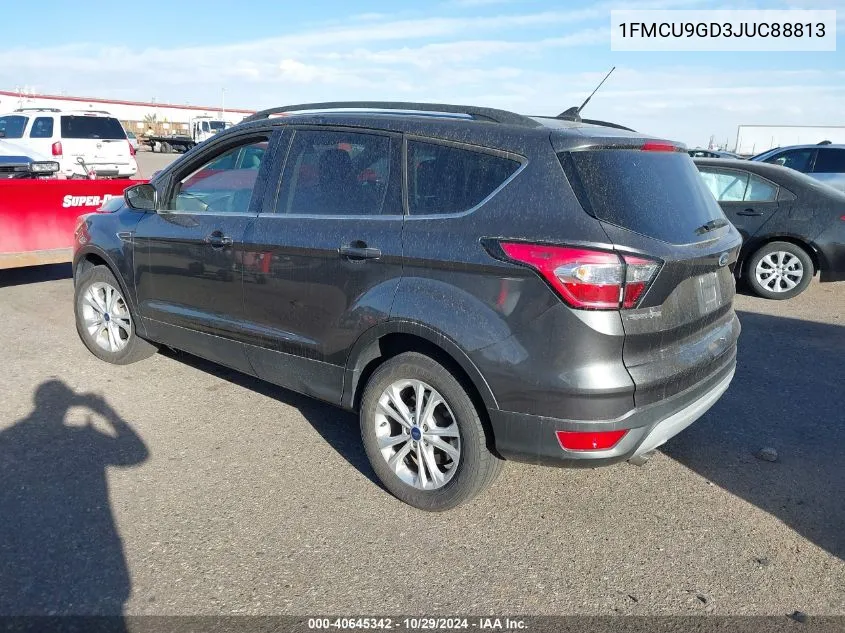 2018 Ford Escape Se VIN: 1FMCU9GD3JUC88813 Lot: 40645342