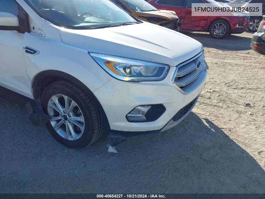 2018 Ford Escape Sel VIN: 1FMCU9HD3JUB24525 Lot: 40654227