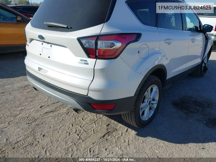 2018 Ford Escape Sel VIN: 1FMCU9HD3JUB24525 Lot: 40654227