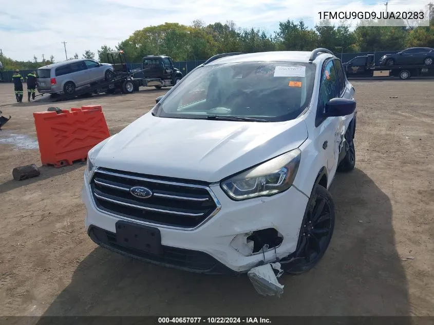 2018 Ford Escape Se VIN: 1FMCU9GD9JUA20283 Lot: 40657077