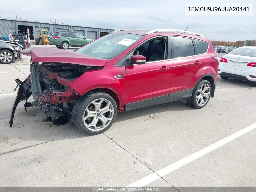 2018 Ford Escape Titanium VIN: 1FMCU9J96JUA20441 Lot: 40664422