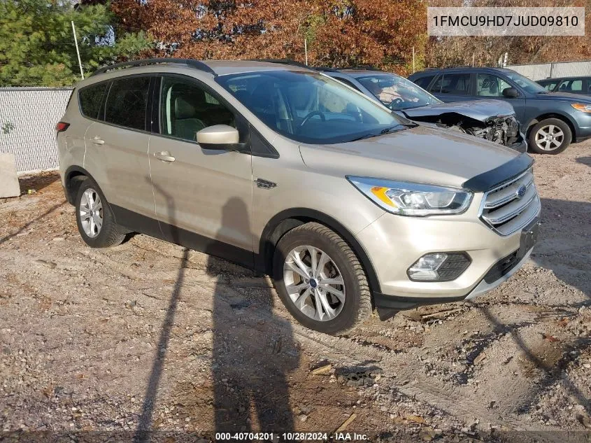 2018 Ford Escape Sel VIN: 1FMCU9HD7JUD09810 Lot: 40704201