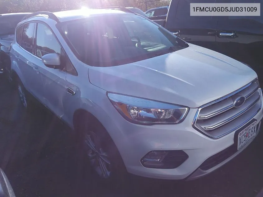 2018 Ford Escape Se VIN: 1FMCU0GD5JUD31009 Lot: 40710415