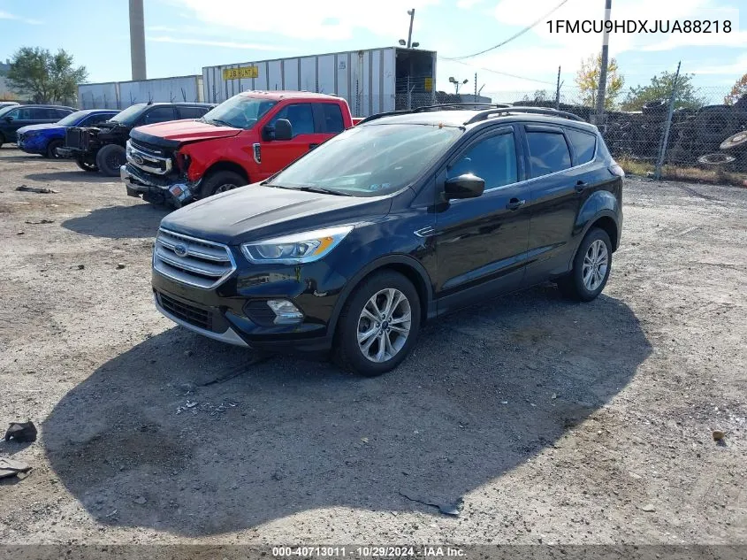 2018 Ford Escape Sel VIN: 1FMCU9HDXJUA88218 Lot: 40713011