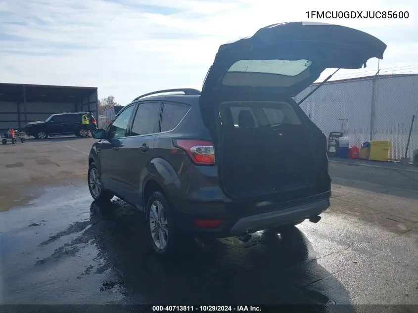 1FMCU0GDXJUC85600 2018 Ford Escape Se