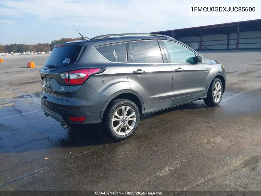 1FMCU0GDXJUC85600 2018 Ford Escape Se