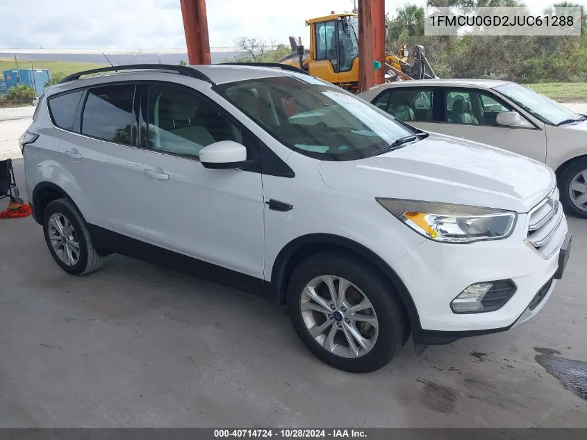 2018 Ford Escape Se VIN: 1FMCU0GD2JUC61288 Lot: 40714724