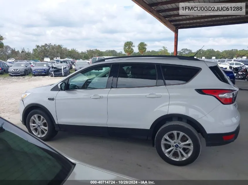 2018 Ford Escape Se VIN: 1FMCU0GD2JUC61288 Lot: 40714724