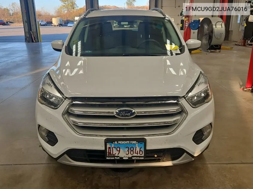 2018 Ford Escape Se VIN: 1FMCU9GD2JUA76016 Lot: 40727823