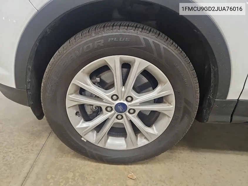 2018 Ford Escape Se VIN: 1FMCU9GD2JUA76016 Lot: 40727823