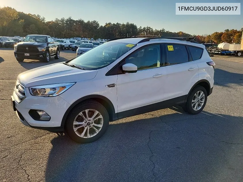 2018 Ford Escape Se VIN: 1FMCU9GD3JUD60917 Lot: 40746567