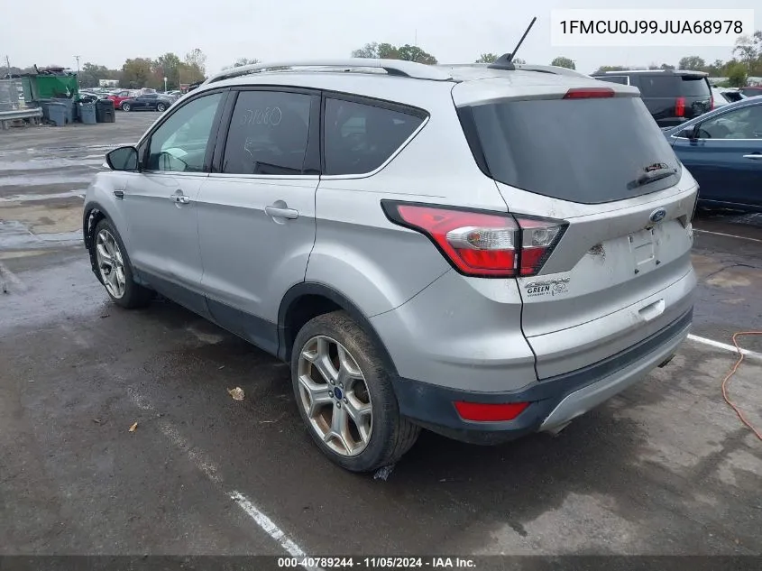 2018 Ford Escape Titanium VIN: 1FMCU0J99JUA68978 Lot: 40789244