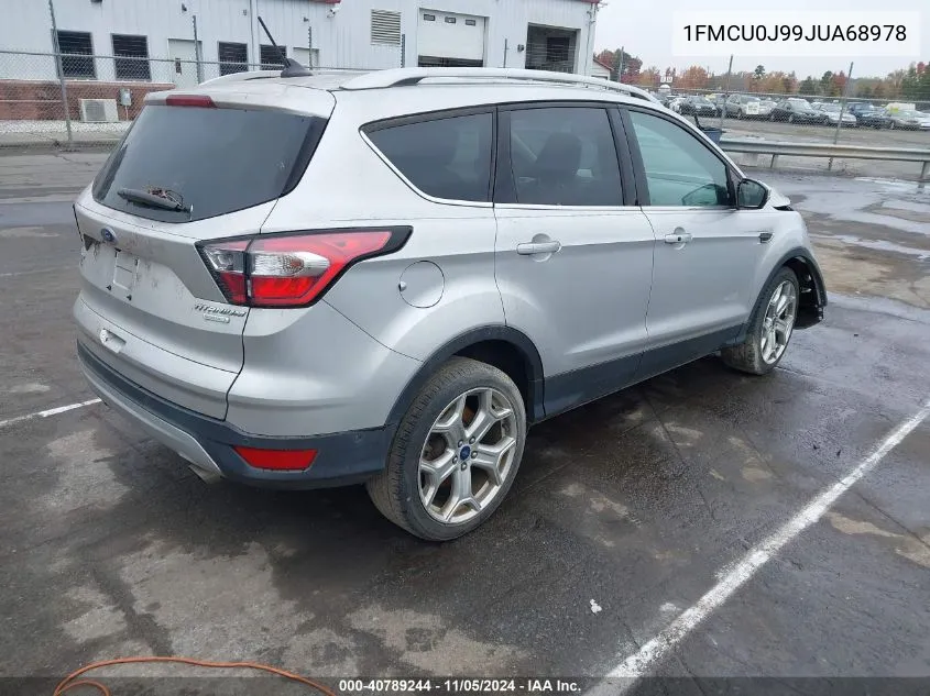 2018 Ford Escape Titanium VIN: 1FMCU0J99JUA68978 Lot: 40789244