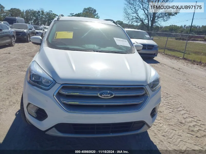 2018 Ford Escape Sel VIN: 1FMCU0HDXJUB97175 Lot: 40860820