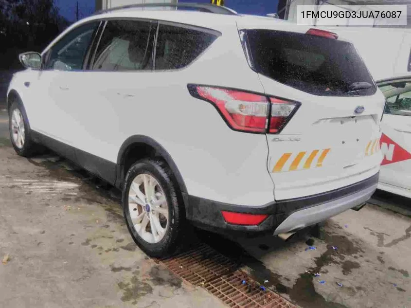 2018 Ford Escape Se VIN: 1FMCU9GD3JUA76087 Lot: 40912824